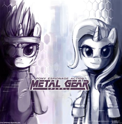 Metal Gear Sparkle Chapter 1, a Metal Gear + My Little Pony 